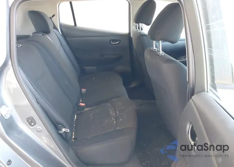 2015 Nissan Leaf S z USA, uszkodzony, nr VIN 1N4AZ0CP2FC303684